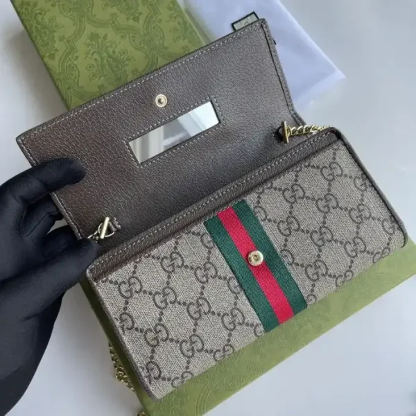GUCCI OPHIDIA GG CHAIN WALLET - Image 2