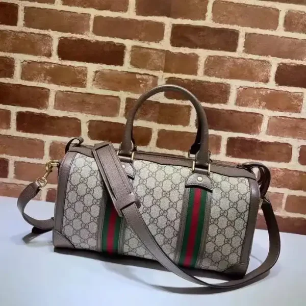 Gucci Small Ophidia GG Web Duffle Bag - Image 3