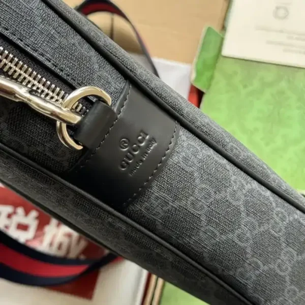 GUCCI GG BLACK BRIEFCASE - Image 4
