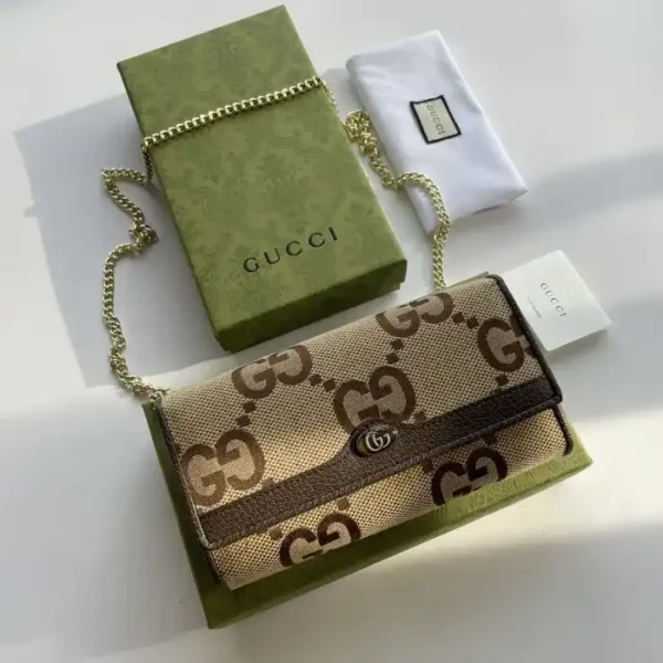GUCCI OPHIDIA GG CHAIN WALLET - Image 7
