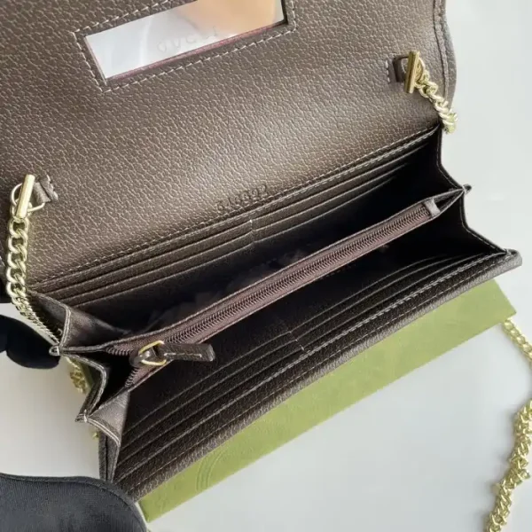 GUCCI OPHIDIA GG CHAIN WALLET - Image 9