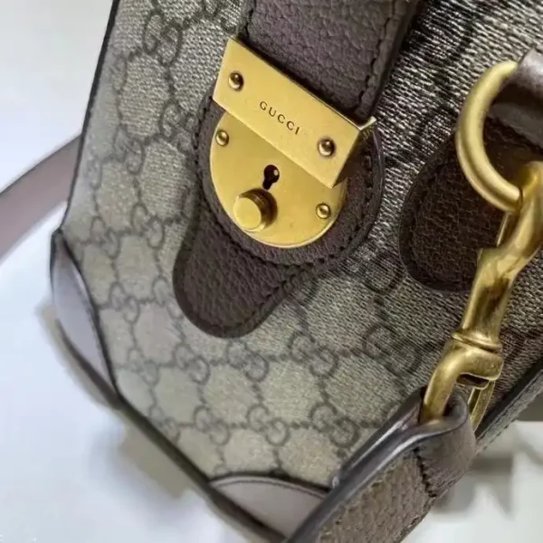 Gucci Small Ophidia GG Web Duffle Bag - Image 6