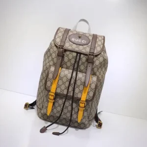 GUCCI GG Supreme Leather Backpack
