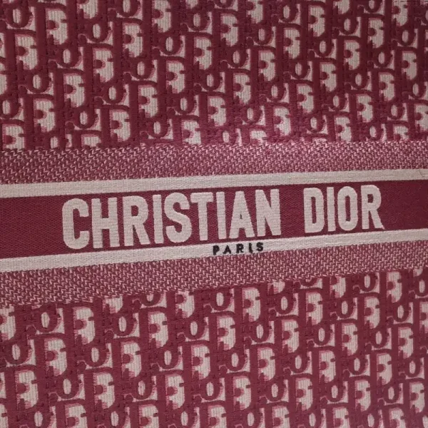 Dior Tote Book Red Print - Image 2