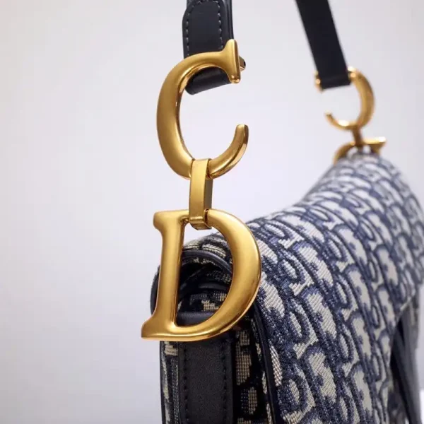 Dior Saddle Bag CD Canvas - Image 4