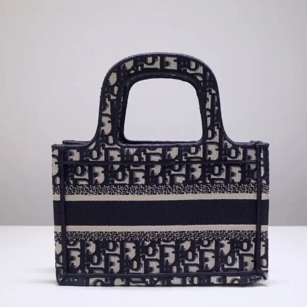 Dior Tote Book Mini CD Black - Image 5