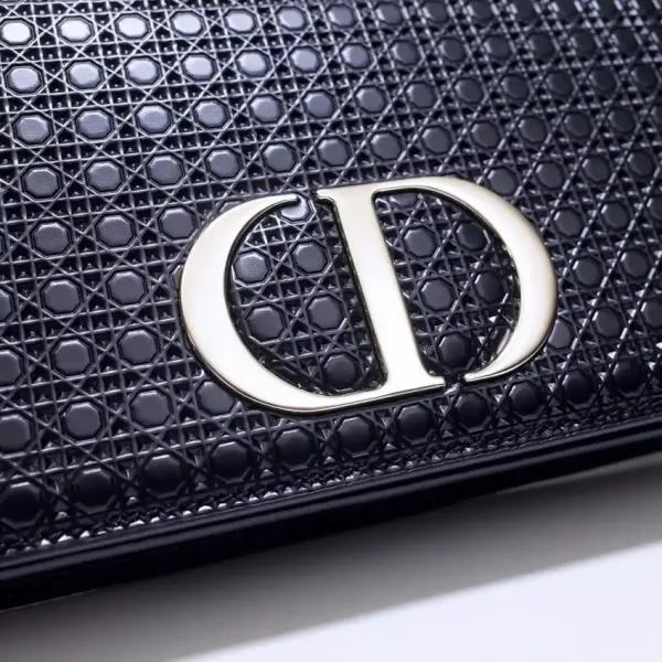 Dior 30 Montaigne Pouch Black - Image 8