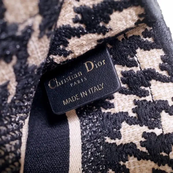 Dior Tote Book Mini Houndstooth - Image 7
