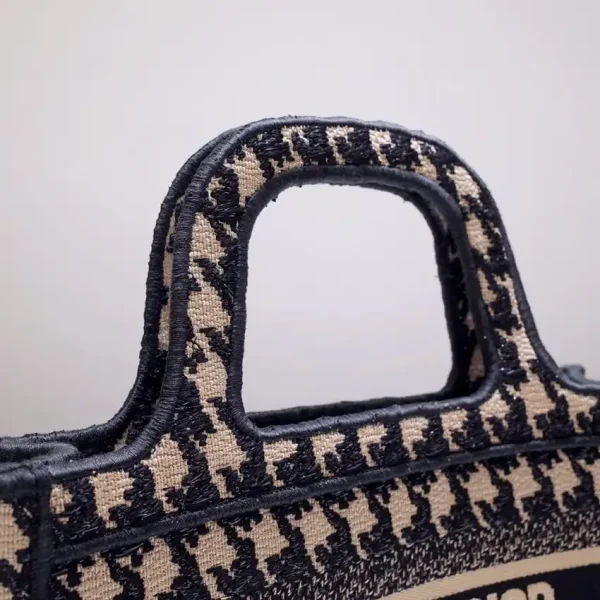 Dior Tote Book Mini Houndstooth - Image 8