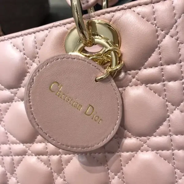 Lady Dior Large Pink - Image 5