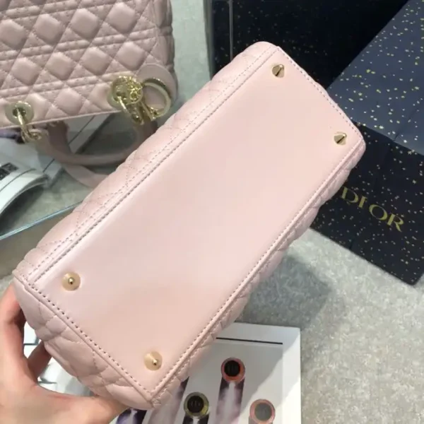 Lady Dior Large Pink - Image 9