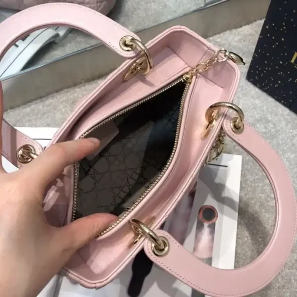 Lady Dior Large Pink - Image 3