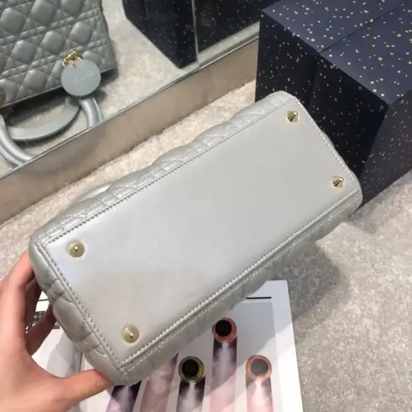 Lady Dior Large Silver - Image 6