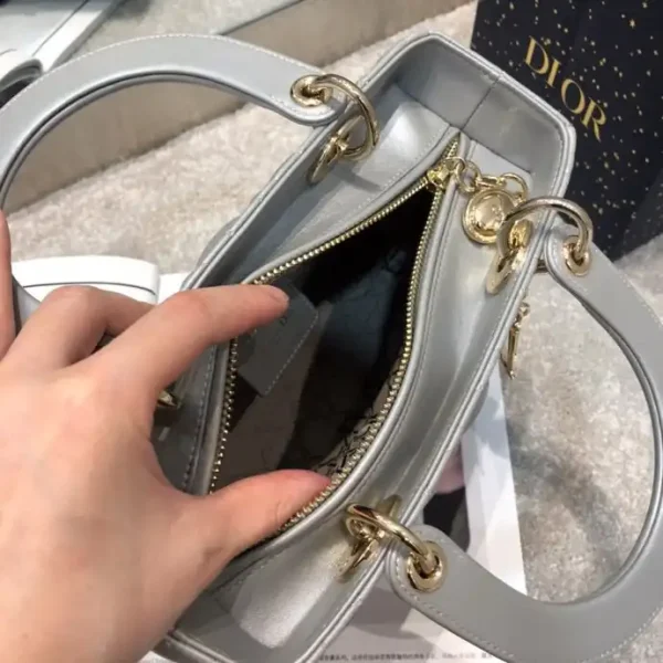 Lady Dior Large Silver - Image 8