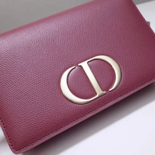 Dior 30 Montaigne Pouch Red - Image 5