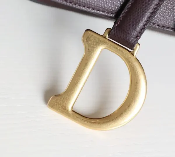 Dior Saddle Bag Bordeaux - Image 6