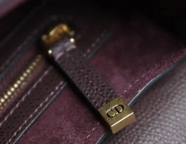Dior Saddle Bag Bordeaux - Image 7
