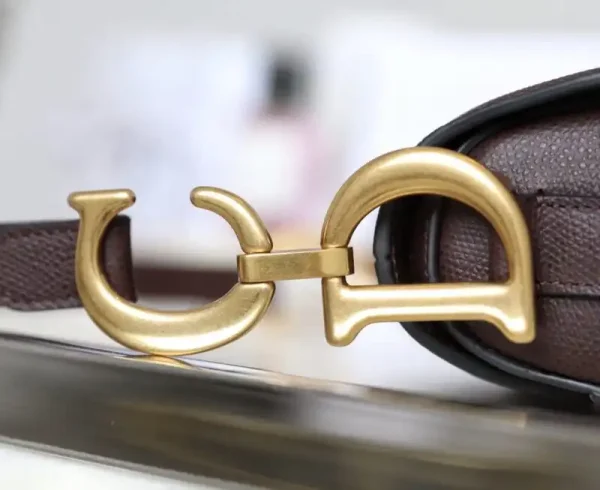 Dior Saddle Bag Bordeaux - Image 8