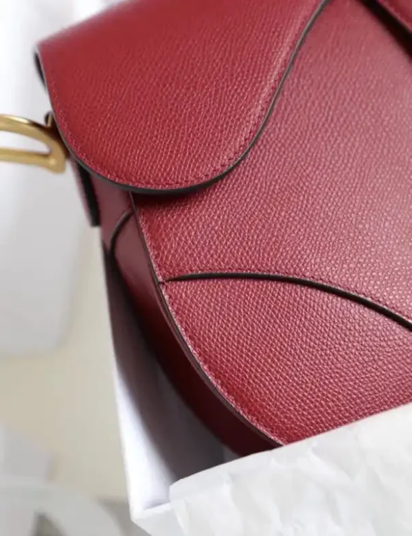 Dior Saddle Bag  Red - Image 2