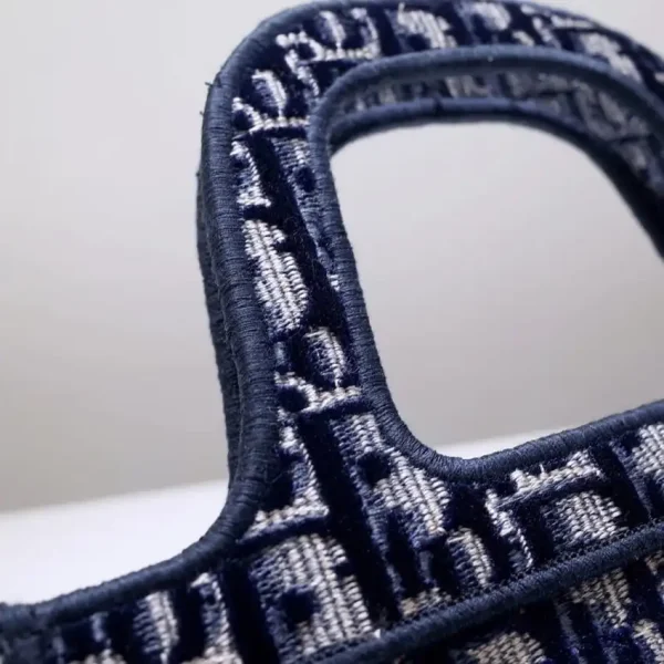 Dior Tote Book Mini CD Blue - Image 2
