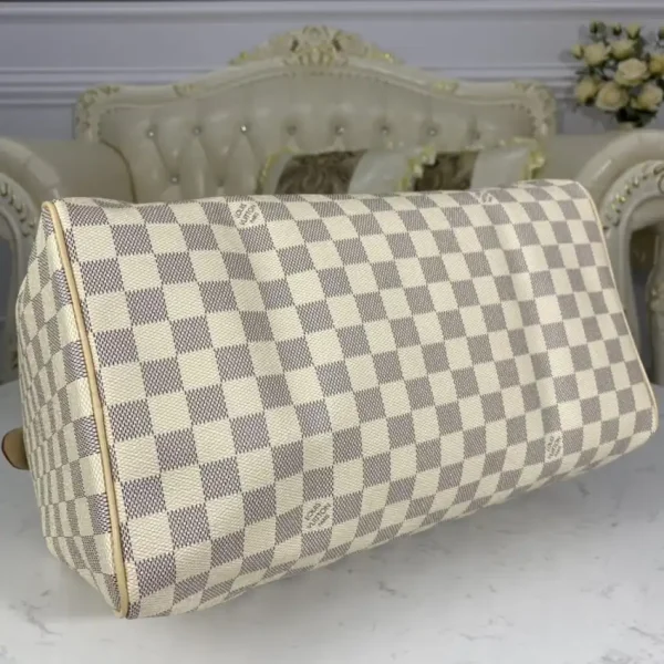 Louis Vuitton Speedy White Grid - Image 7
