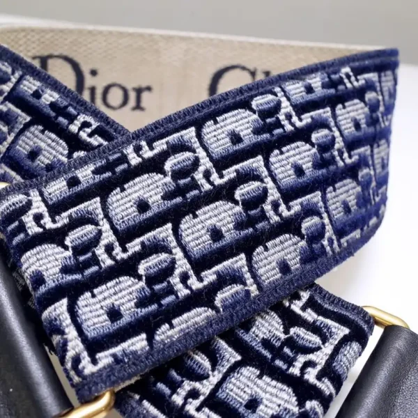 Dior Adjustable Shoulder Strap Grey - Image 7