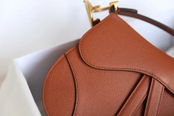 Dior Saddle Bag Small Brown - Image 4