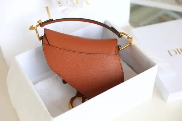 Dior Saddle Bag Small Brown - Image 5