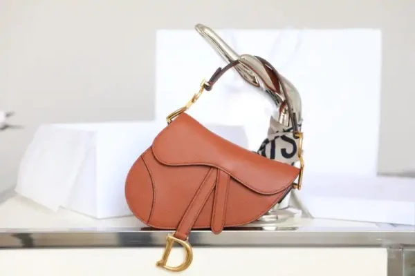 Dior Saddle Bag Brown
