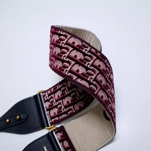 Dior Adjustable Shoulder Strap Red - Image 2