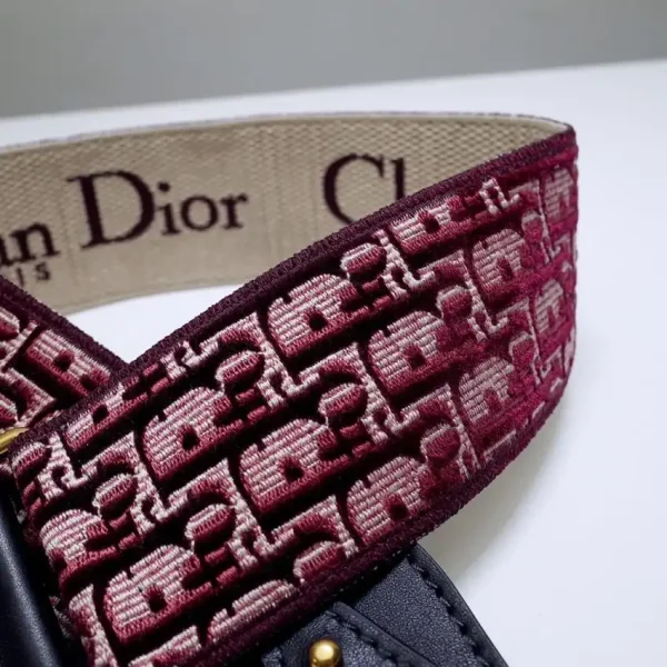 Dior Adjustable Shoulder Strap Red - Image 3