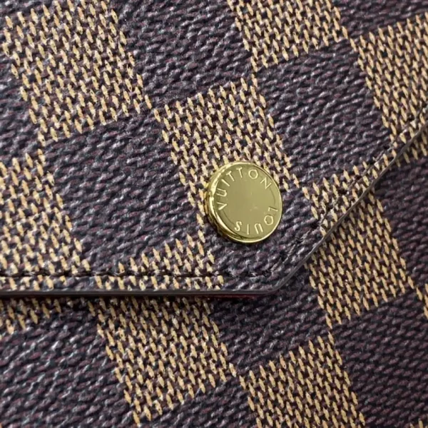 Louis Vuitton Félicie Pochette Brown Grid - Image 6