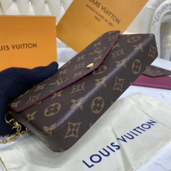 Louis Vuitton Félicie Pochette Brown - Image 4
