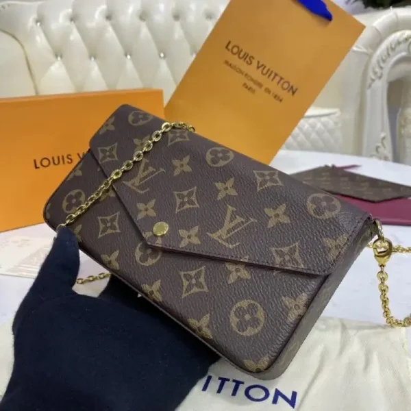 Louis Vuitton Félicie Pochette Brown
