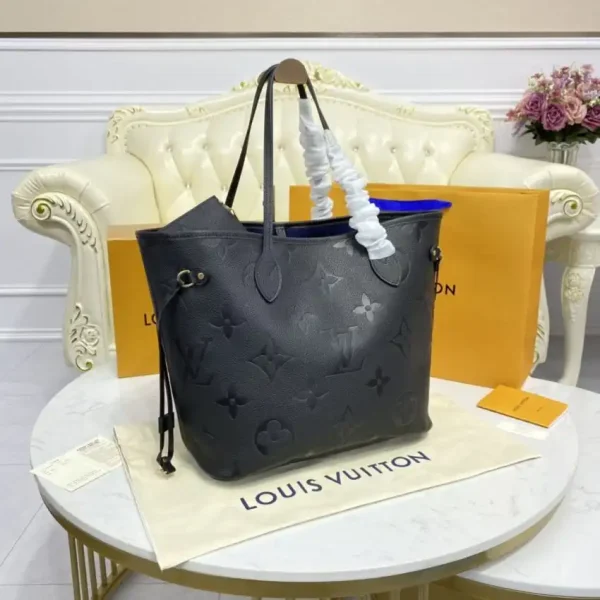 Louis Vuitton Neverfull MM Full Black - Image 4