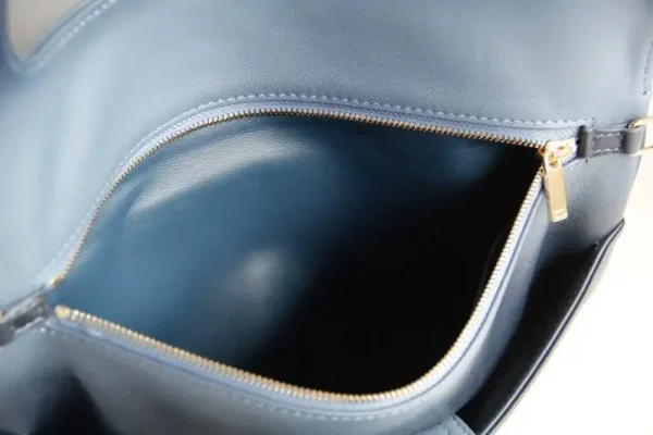 Dior Double Bag Blue - Image 3