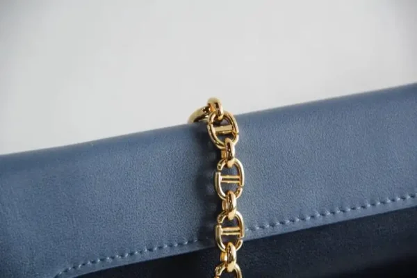 Dior Double Bag Blue - Image 5