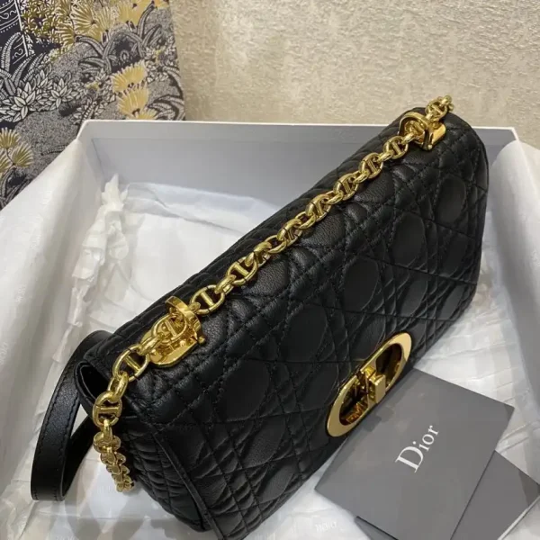 Dior Caro Bag Black - Image 3