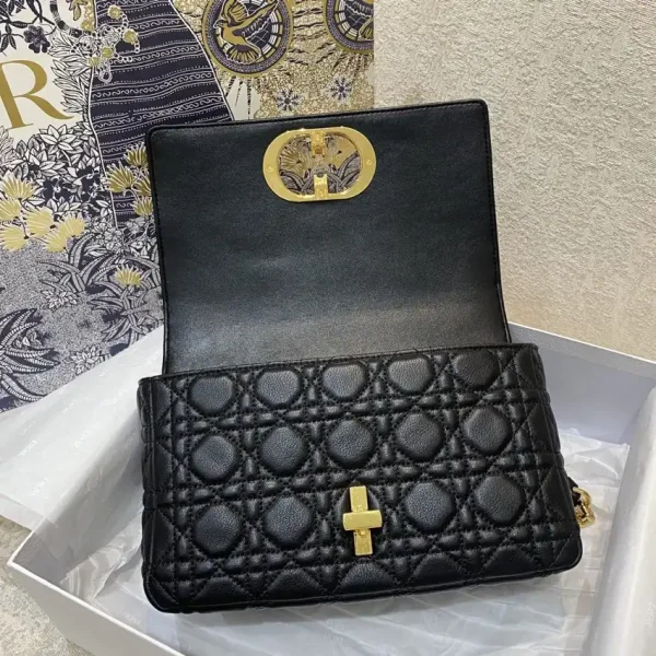 Dior Caro Bag Black - Image 6