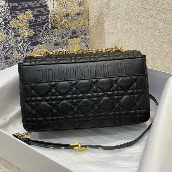 Dior Caro Bag Black - Image 7