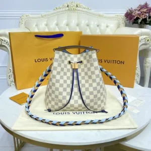 Louis Vuitton NeoNoe BB White Grid