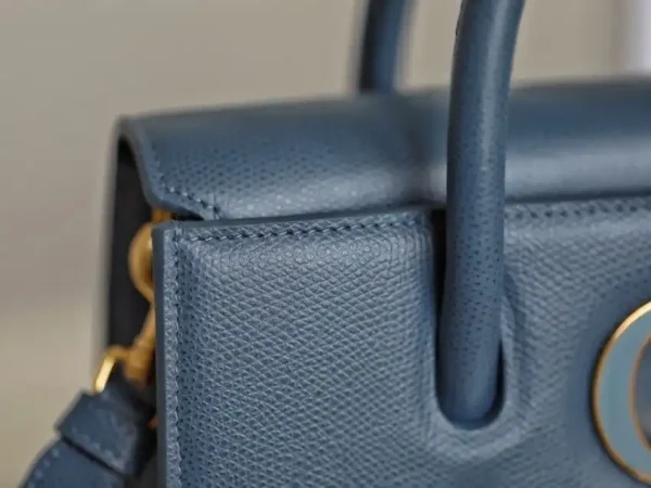 Dior St Honoré Tote Blue - Image 6