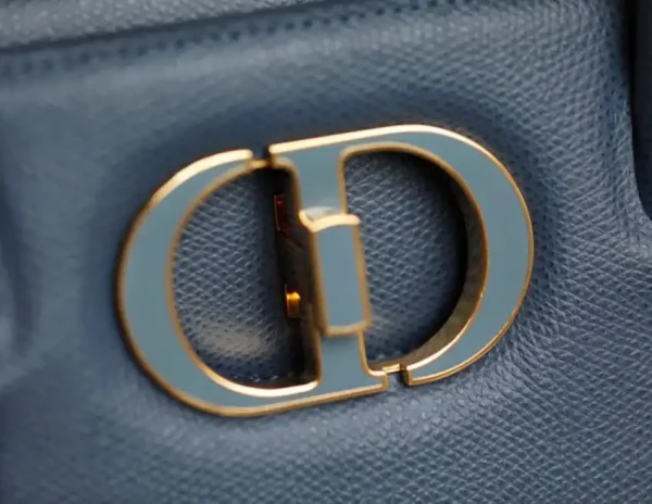 Dior St Honoré Tote Blue - Image 8