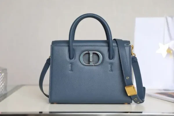 Dior St Honoré Tote Blue - Image 9