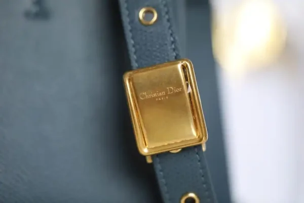 Dior St Honoré Tote Blue - Image 12