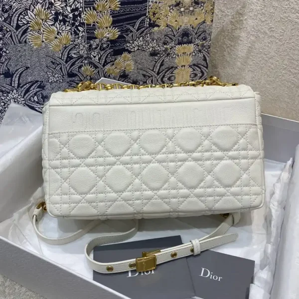 Dior Caro Bag White - Image 4