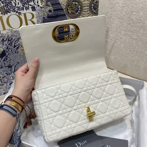 Dior Caro Bag White - Image 7