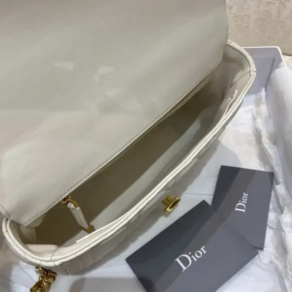 Dior Caro Bag White - Image 8