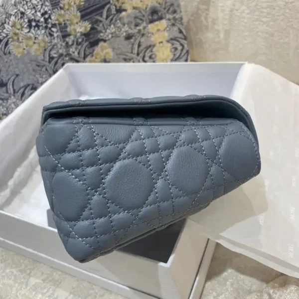 Dior Caro Bag Blue - Image 4