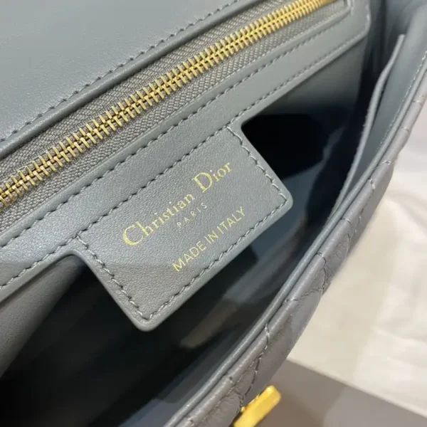 Dior Caro Bag Blue - Image 7
